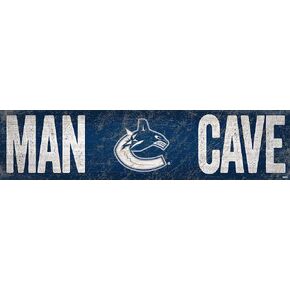 NHL Vancouver Canucks Unisex Vancouver Canucks Man Cave Sign, Team, One Size
