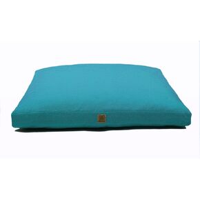 سجادة التأمل زابوتون (36 بوصة × 28 بوصة × 2 بوصة) وسادة تأمل فاخرة للركوع والجلوس وسادة أرضية كبيرة زافو/غطاء قطني قابل للغسل 100% من القطن العضوي (رمادي داكن) in Kuwait