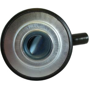 1 PC Black Steel Round Valve Cover Push In Breather With Vent Tube Grommet for 1-1/4" Hole Valve Cover Fits for SBC BBC SBF 327 350 302 454 502