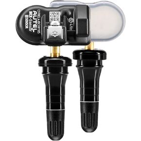 Autel TPMS Sensor MX-Sensor 315MHz+433MHz 2in1 TPS218 Tire Sensor Tire Pressure Monitoring System Sensor Program Universal Replace 98% of OE Sensor SAE Standard J1205/J120 (Metal Valve Stem, 1pack)