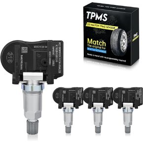 BDFHYK OEM TPMS Sensor 315Mhz Tire Pressure Monitoring System Sensor Compatible with 2005-2014 Jeep Chrysler Dodge Mitsubishi, Wrangler Liberty Grand Cherokee Charger 200 300, 68001696AB, 56029465AB