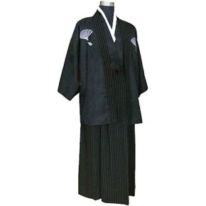 CRB Mens Boys Japanese Traditional Samurai Men Kimono Warrior Robe Outfit Costume…