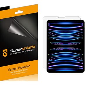 Supershieldz (3 Pack) Anti-Glare (Matte) Screen Protector Designed for iPad Pro 11 inch (2018-2022 / M2) and iPad Air 5/4 (10.9 inch, 5th/4th Generation)