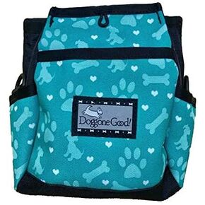 Doggone Good! Rapid Reward Pouch w/Free Belt Strap (Jade Hearts and Paws Design) * Buy Directly from Manufacturer*