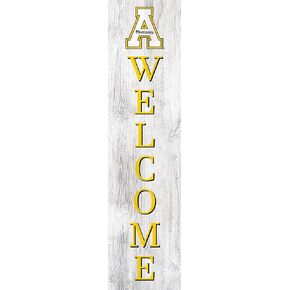 Fan Creations NCAA Appalachian State Mountaineers Unisex Appalachian State 24" Welcome Leaner, Team, 24 inch