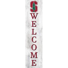 Fan Creations NCAA Stanford Cardinal Unisex Stanford 24" Welcome Leaner, Team, 24 inch