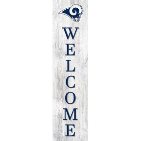 Fan Creations NFL St. Louis Rams Unisex Los Angeles Rams 24" Welcome Leaner, Team, 24 inch