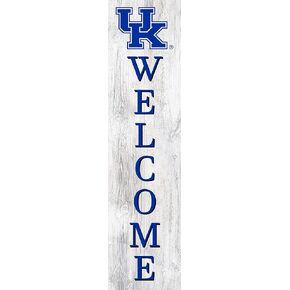 Fan Creations NCAA Kentucky Wildcats Unisex University of Kentucky 24" Welcome Leaner, Team, 24 inch