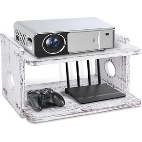 رف خشبي عائم لجهاز العرض، رف جهاز التوجيه PS3/PS4، حامل تثبيت على الحائط لجهاز بلاي ستيشن واي فاي، صندوق تخزين جهاز التوجيه، حامل جهاز عرض، جدار مثبت على الحائط لمشغلات Xbox DVD، وحدات تحكم الألعاب in Kuwait