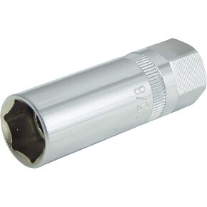 Lang Tools 528 3/8" Drive Magnetic Spark Plug Socket, 5/8" D