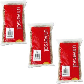 Universal Rubber Bands, Size 33, 1Lb Pack, 3 Pack