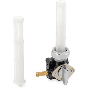 Fuel Valve Petcock 22mm Left exit For Harley FLSTF FXDL FLHT FLST FXSTB FLHR FXST 2002-2006 61338-02 VACUUM SYSTEM Petcock