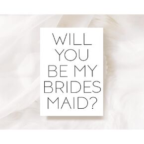 Modern Will You Marry Us Card from Bride and Groom to Priest Pastor Officiant Rabbi (Will You Marry Us?)