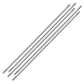 uxcell M3x25mm Pushrod Connector Stainless Steel Rod Linkage,for RC Boat,Car,Airplane,Helicopter,5pcs