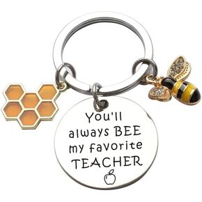 ChillOutPal Teacher Appreciation Gifts - Teacher Keychain Set Perfect Christmas and Valentines Day Gifts for Teachers