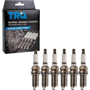 TRQ Iridium Spark Plugs Engine Tune Up Ignition Kit 6 Piece Set Compatible with 1991-1995 Chevrolet Lumina 1995 Monte Carlo Oldsmobile Cutlass Supreme Pontiac Grand Prix