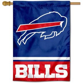 Buffalo Bills Two Sided House Flag