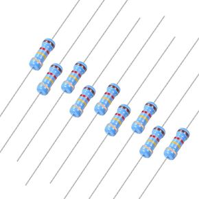 uxcell 20Pcs 120K Ohm Resistor, 1/2W 5% Tolerance Carbon Film Resistors, 4 Bands for DIY Electronic Projects and Experiments