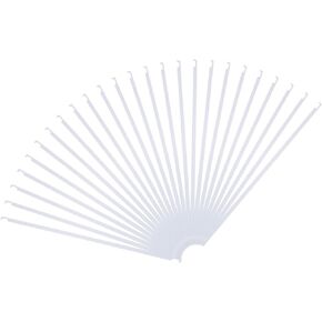 PATIKIL 25pcs Hanging File Folder Metal Bars Rods, 12.8 Inch File Folder Metal Bars Rods Letter Size for Hanging File Folder Binders Quick Identification, 32.5cm(Letter)