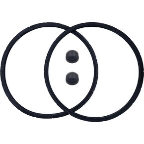 09985 Pressure Canner Sealing Ring/Overpressure Plug Pack for Presto Part For Presto Pressure Canner models: 0174510, 0175510, 0178107, 0175107(2Pack）