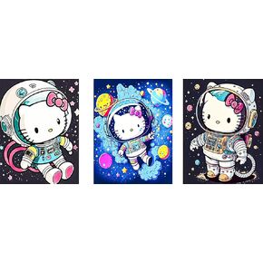 YALKIN Paint by Number for Adults Beginner, Large 3 Pack DIY Painting by Numbers Kits for Adults Kids Paint Kits Canvas Gifts Arts Crafts for Home Decor 12x16inch