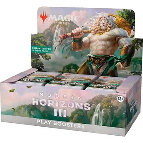 Magic: The Gathering Modern Horizons 3 Play Booster Box - 36 Packs (504 Magic Cards)
