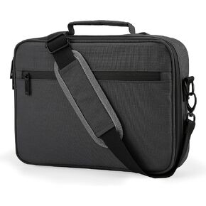 حقيبة حمل من الكتاب المقدس مع سحاب مقاوم للماء وحزام كتف قابل للتعديل، غطاء حافظة كتاب حمل بمقبض، جيوب متعددة وفتحات أقلام للرجال والنساء والأطفال، 12 (طول) × 8.6 (عرض) × 2.56 (طول) بوصة (رمادي) in Kuwait