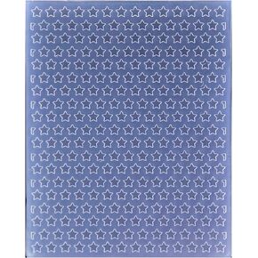 Star Plastic Embossing Folders for Card Making Scrapbooking and Other Paper Crafts 21032901