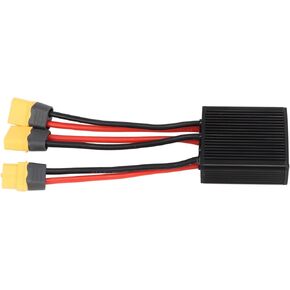 SUNGOOYUE Dual Battery Parallel Module Adapter, 20V‑72V Dual Battery Connector Adapter Increase Capacity Battery Discharge Converter