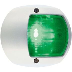 Perko 0170WSDDP1 Navigation Side Light - Green with White Polymer Base