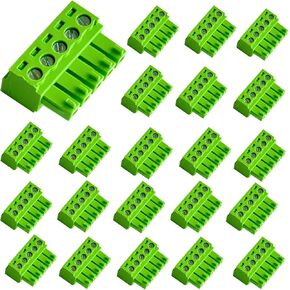 20 قطعة 3.81 مللي متر الملعب 2Pin فينيكس نوع موصل للتوصيل PCB برغي محطة كتلة موصل قابس in Kuwait