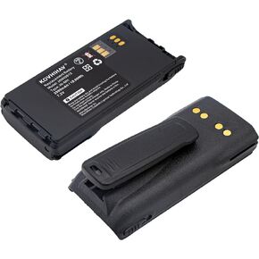 2500mAh NTN9858C (2-Pack) Replacement Battery for Mo-to-rola XTS1500 XTS2500 PR1500 MT1500, fits Part No NTN9815/A/AR/B NTN9858/A/AR/B/C