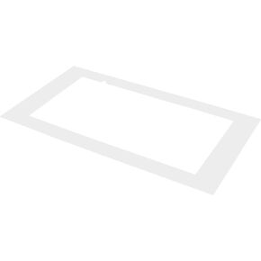 White Podium Plexiglass Faceplate with Foams for XDJ-RX3