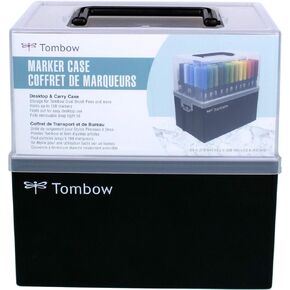 Tombow 56178 Marker Case. Easily Stores and Organizes 108 of Your Favorite Products