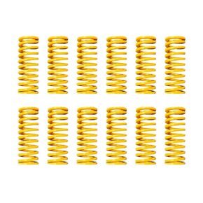 17Pcs 3D Printer Hotbed Leveling Kit,4pcs Blue Aluminum Hand Twist Leveling Nut,4pcs Upgrade Springs, 4pcs Screws,5pcs Hot Bed Silicone Leveling Column Mounts for Ender 3/3 Pro/K1 Max