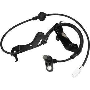 Motoforti ABS Sensor, Rear Right ABS Wheel Speed Sensor, for Toyota Sienna 2011-2015, Plastic Metal Rubber, No.8954508020, Black