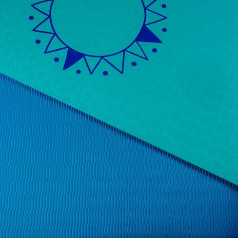 Kids Yoga Mat - PVC Free - Double Layered TPE Foam in Saudi Arabia