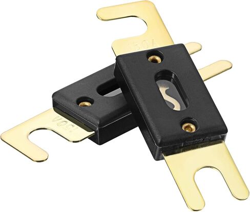 5 Pieces ANL Fuse Inline Fuse Gold Plated Fuse for Car Vehicle Audio Video System (125 Amp) in Saudi Arabia