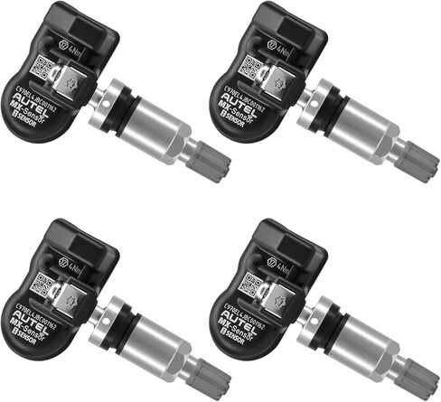 Autel TPMS Sensor MX-Sensor 315MHz+433MHz 2in1 TPS218 Tire Sensor Tire Pressure Monitoring System Sensor Program Universal Replace 98% of OE Sensor SAE Standard J1205/J120 (Metal Valve Stem, 1pack) in Saudi Arabia