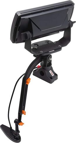 Extreme Max 3006.8669 Universal Fish Finder Head Unit & Transducer Arm Rod Holder Mount for SUPs & Kayaks, Black in Saudi Arabia