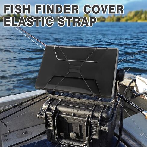 قطعتان من حزام غطاء الرسم البياني لصيد الأسماك، قم بتأمين غطاء الرسم البياني لصيد الأسماك الخاص بك مع بنجي مكتشف الأسماك - حزام قابل للتعديل للسفر in Kuwait