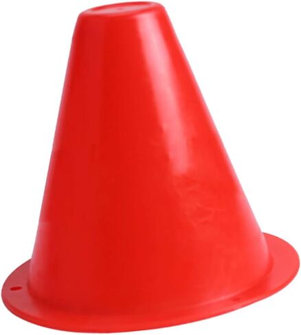 10 Pcs Soccer Training Cone Rollerblading Piles Football Barriers Plastic Field Marker Holder Accessory for Soccer Football Kids Sports Roller in Saudi Arabia