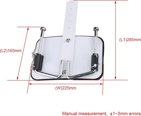 Yibuy Thicken Steel Percussion Instrument Accessory Marching Bass Drum & Shoulder Harness Carrier in Saudi Arabia