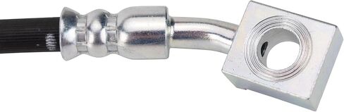 TRQ Stainless Steel Performance Front Brake Hose Compatible with 2000-2006 Cadillac 1999-2007 Chevrolet 1999-2007 GMC in Saudi Arabia