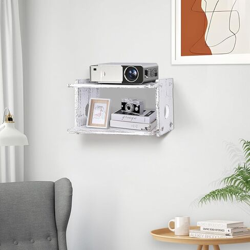 رف خشبي عائم لجهاز العرض، رف جهاز التوجيه PS3/PS4، حامل تثبيت على الحائط لجهاز بلاي ستيشن واي فاي، صندوق تخزين جهاز التوجيه، حامل جهاز عرض، جدار مثبت على الحائط لمشغلات Xbox DVD، وحدات تحكم الألعاب in Kuwait