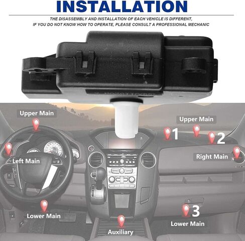 Main or AuxiliaryHVAC Air Door Actuator Heater Blend Door Levers for Infiniti QX56 Nissan Titan Armada Quest in Saudi Arabia