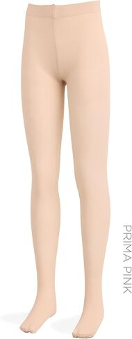 Theatricals Girls Footed Tights with Smooth Self-Knit Waistband T5415CLSNM Light Suntan Medium in Saudi Arabia