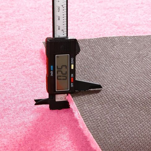 HOMBYS Extra Thick Pink Carpet Runner for Events, 2x15 Feet Not Slip Red Aisle Runway Rug for Party Wedding & Special Events Decorations in Saudi Arabia