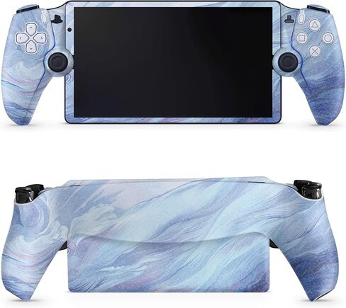 Carbon Fiber Gaming Skin Compatible with PS5 Portal Remote Player - Birth of Venus - Premium 3M Vinyl Protective Wrap Decal Cover - Easy to Apply | Crafted in The USA by MightySkins in Saudi Arabia