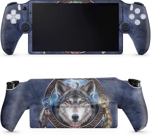 Carbon Fiber Gaming Skin Compatible with PS5 Portal Remote Player - Birth of Venus - Premium 3M Vinyl Protective Wrap Decal Cover - Easy to Apply | Crafted in The USA by MightySkins in Saudi Arabia